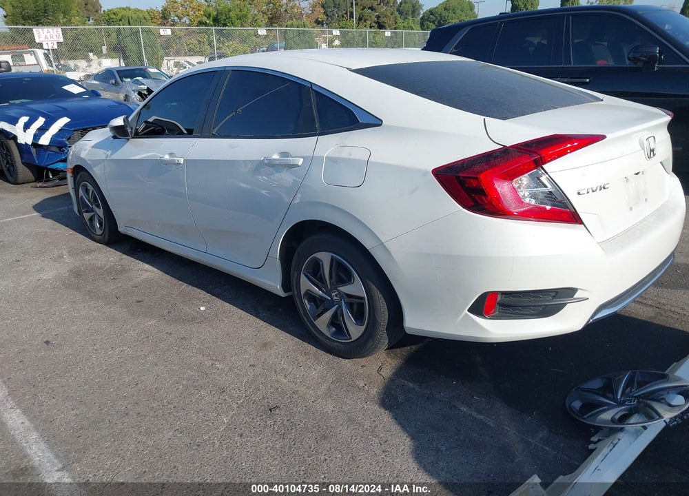 2020 HONDA CIVIC LX VIN: 2HGFC2F6XLH517512