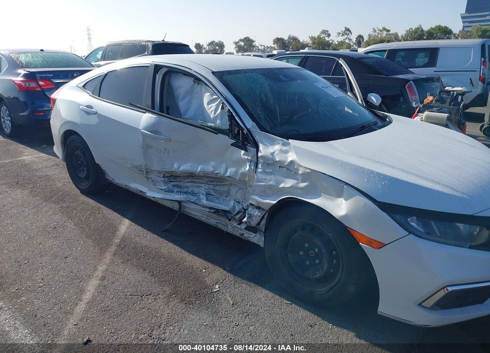 2020 HONDA CIVIC LX VIN: 2HGFC2F6XLH517512