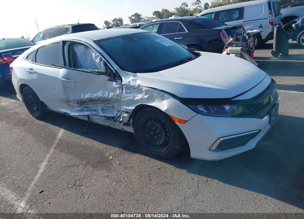 2020 HONDA CIVIC LX VIN: 2HGFC2F6XLH517512