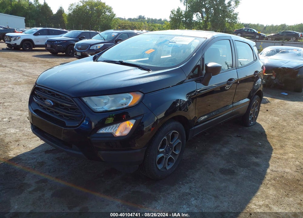 2018 FORD ECOSPORT S VIN: MAJ3P1RE8JC226578