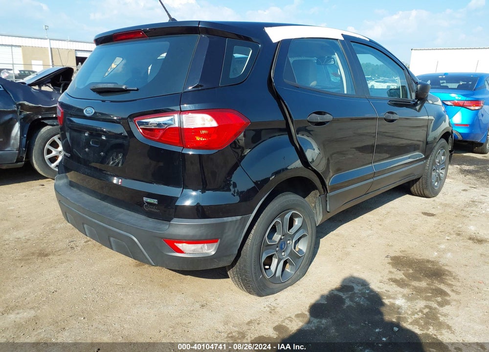 2018 FORD ECOSPORT S VIN: MAJ3P1RE8JC226578