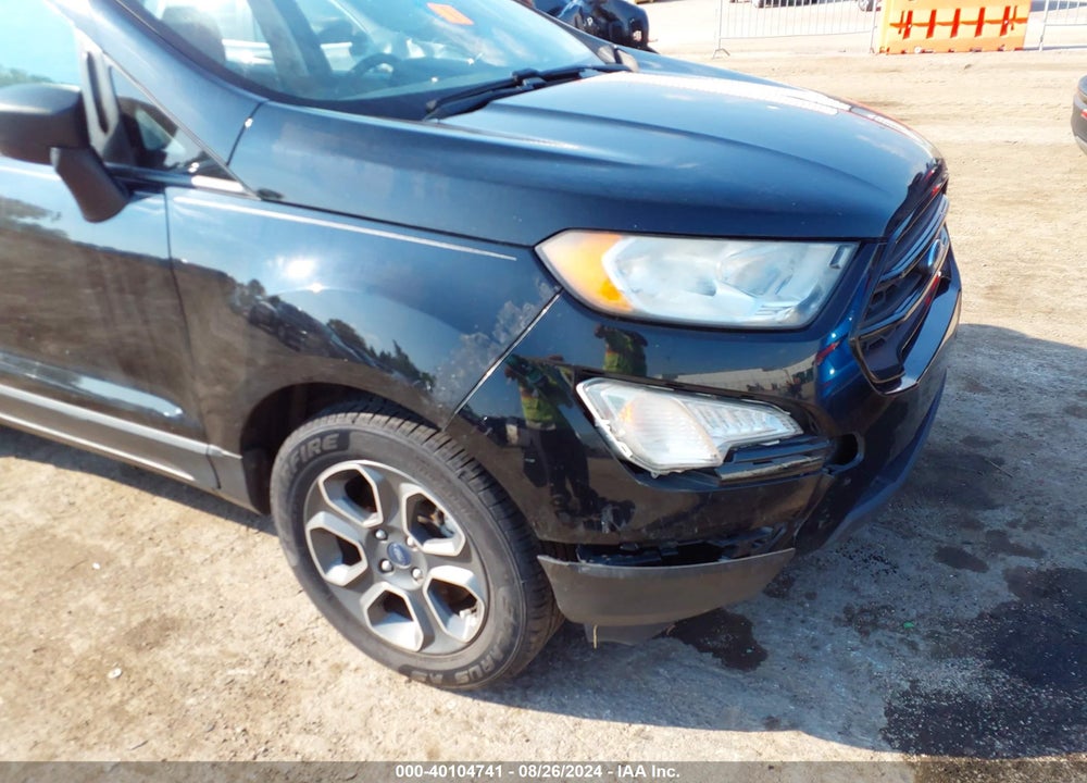 2018 FORD ECOSPORT S VIN: MAJ3P1RE8JC226578