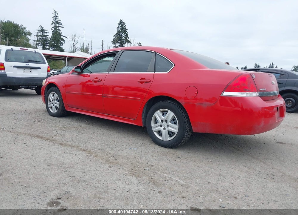2010 CHEVROLET IMPALA LS VIN: 2G1WA5EK2A1195967