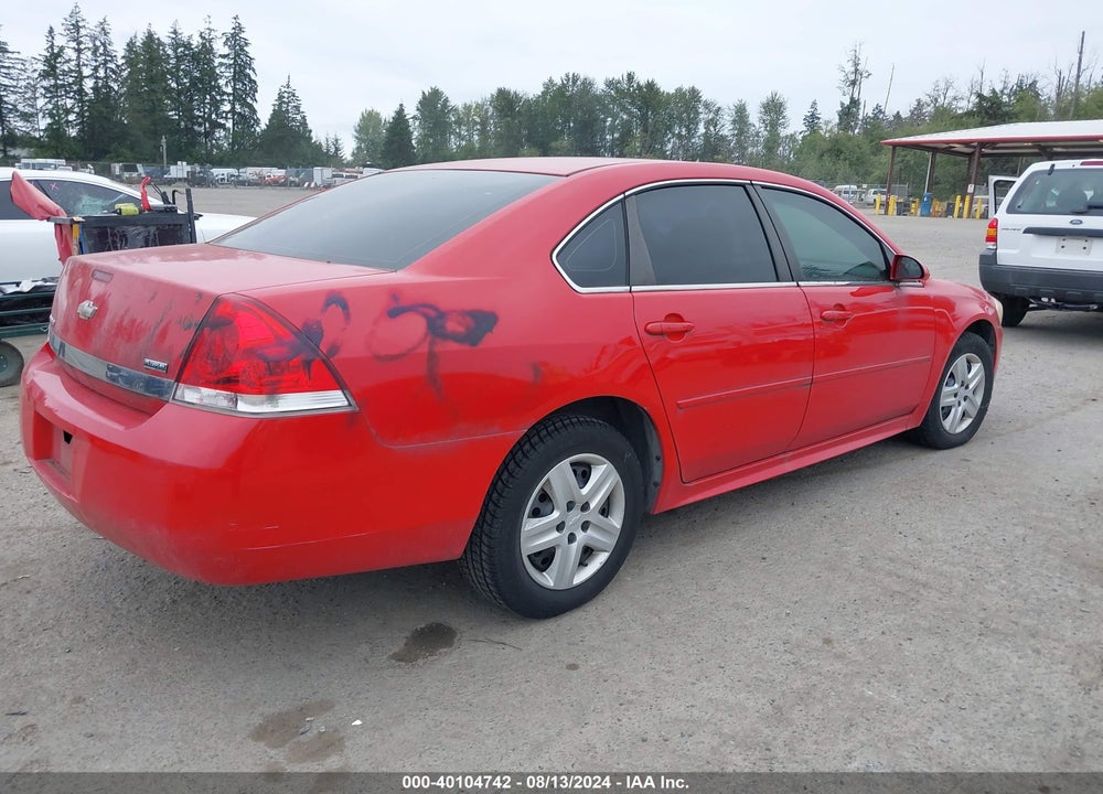 2010 CHEVROLET IMPALA LS VIN: 2G1WA5EK2A1195967