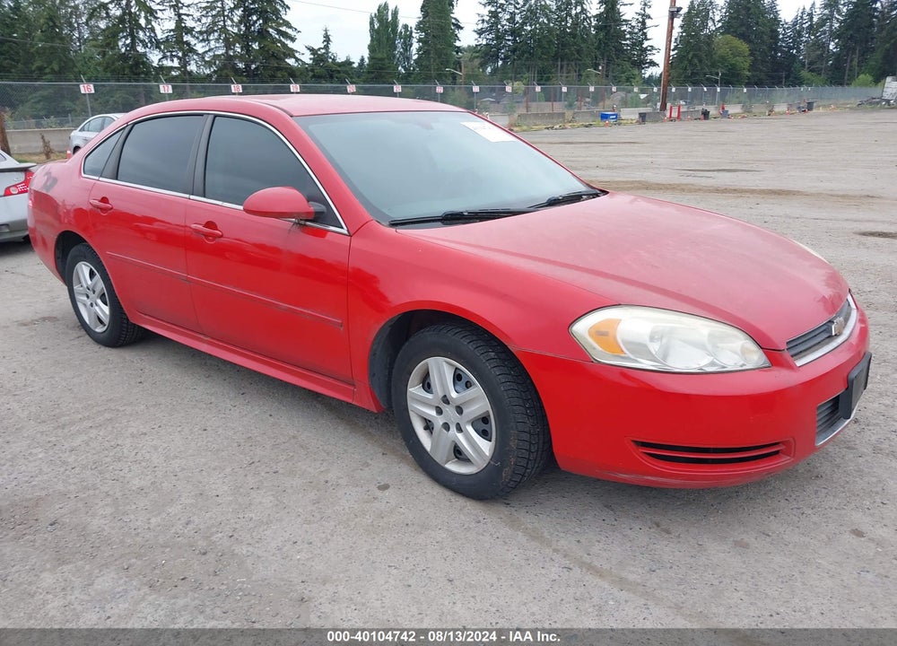 2010 CHEVROLET IMPALA LS VIN: 2G1WA5EK2A1195967