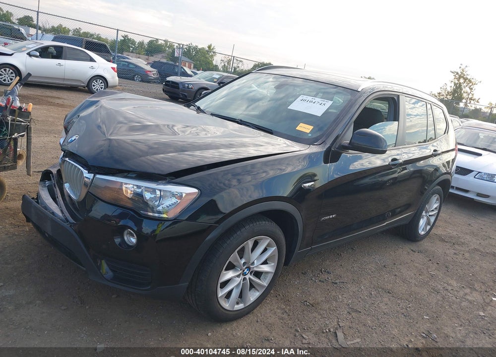 2017 BMW X3 XDRIVE28I VIN: 5UXWX9C36H0T20708