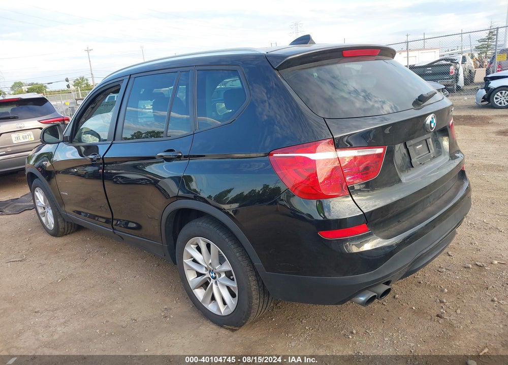 2017 BMW X3 XDRIVE28I VIN: 5UXWX9C36H0T20708