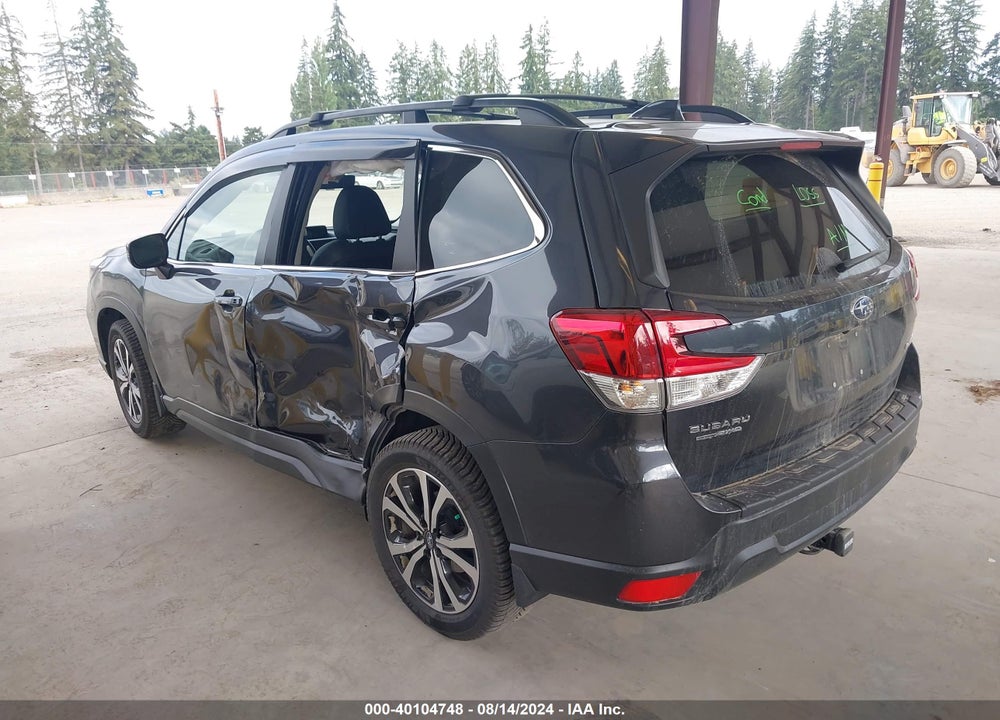 2019 SUBARU FORESTER LIMITED VIN: JF2SKASC8KH594701
