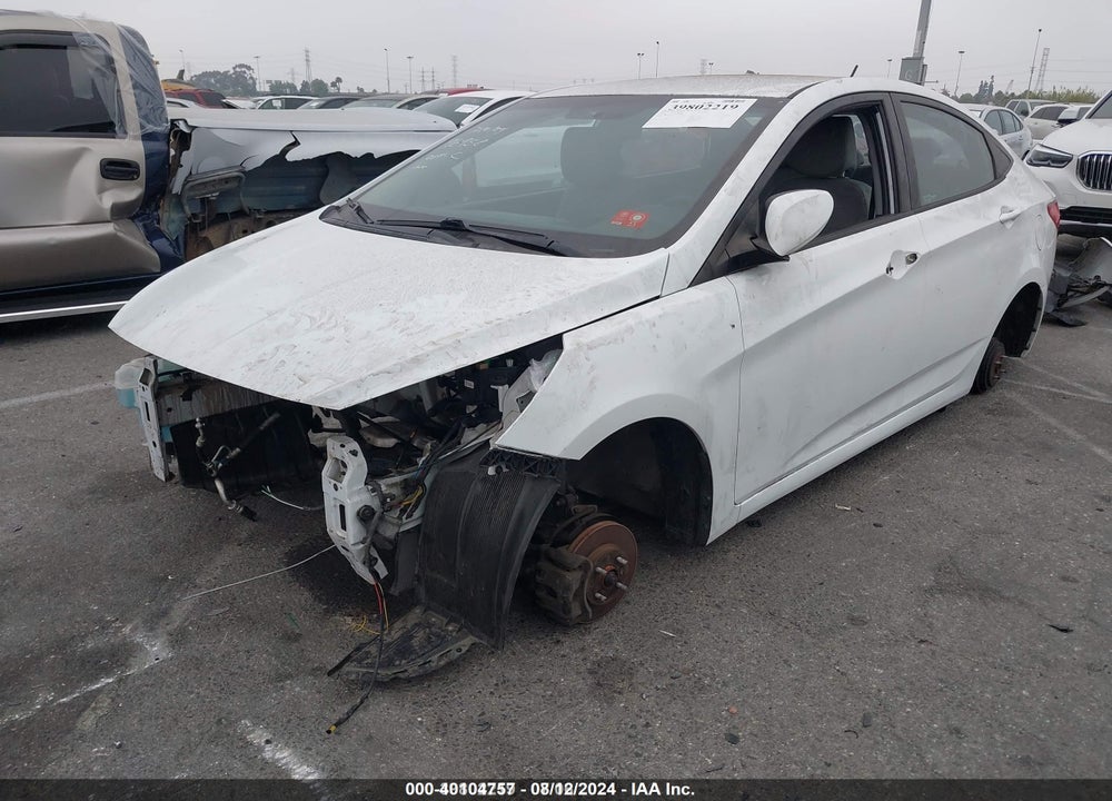 2015 HYUNDAI ACCENT GLS VIN: KMHCT4AE9FU795746