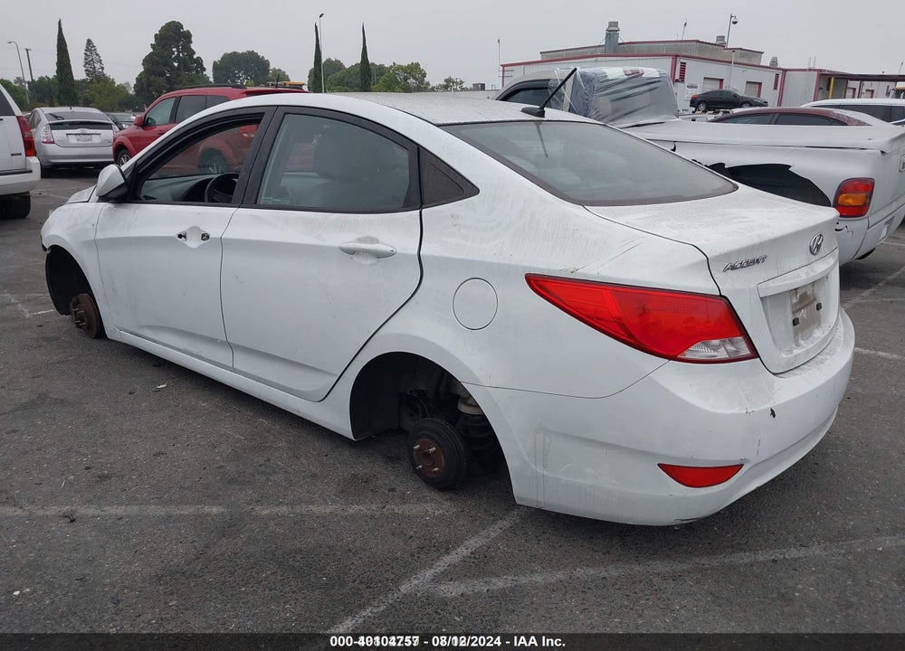 2015 HYUNDAI ACCENT GLS VIN: KMHCT4AE9FU795746