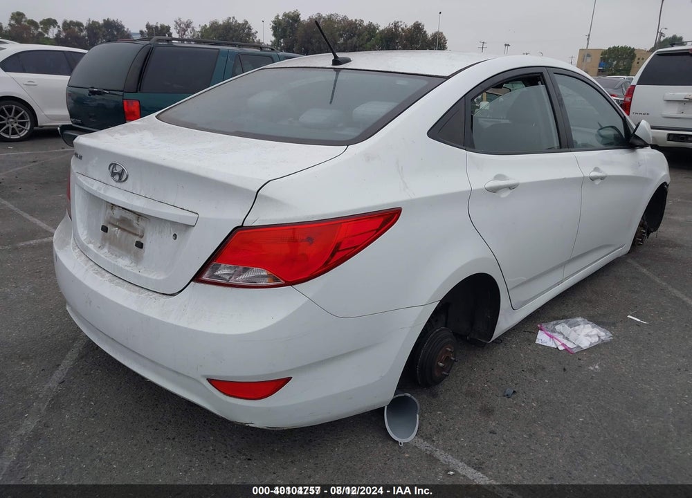 2015 HYUNDAI ACCENT GLS VIN: KMHCT4AE9FU795746