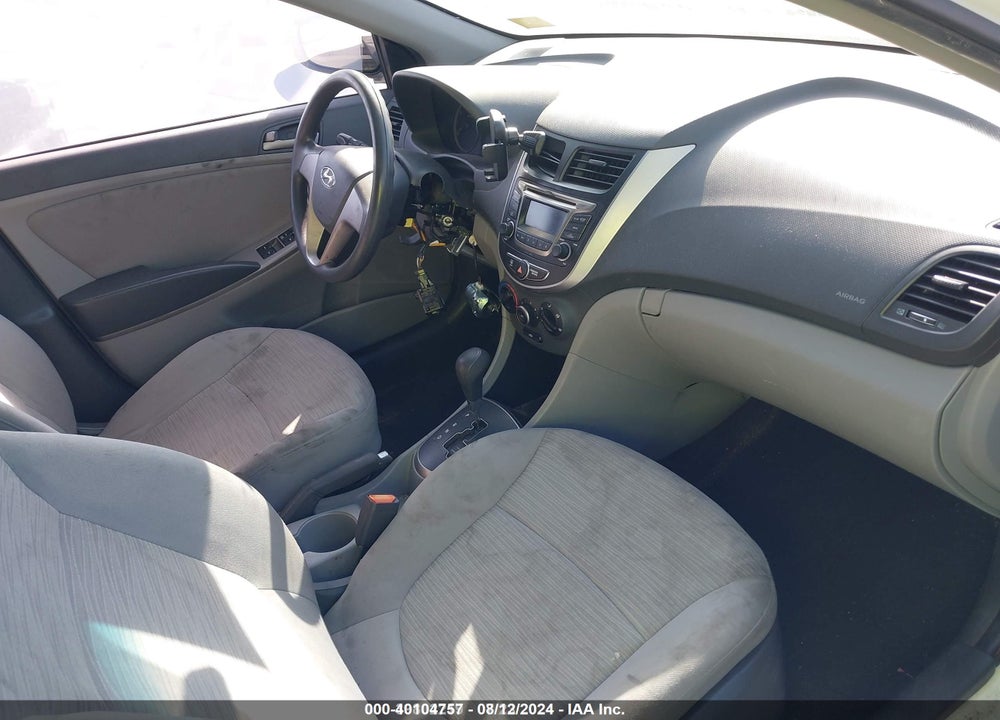 2015 HYUNDAI ACCENT GLS VIN: KMHCT4AE9FU795746