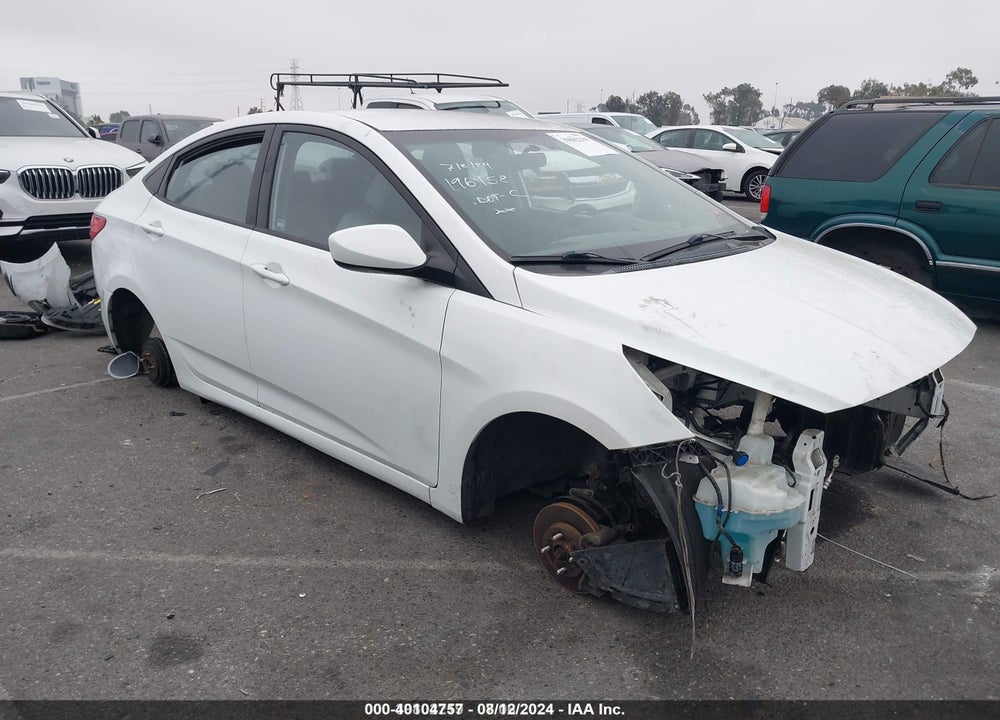 2015 HYUNDAI ACCENT GLS VIN: KMHCT4AE9FU795746