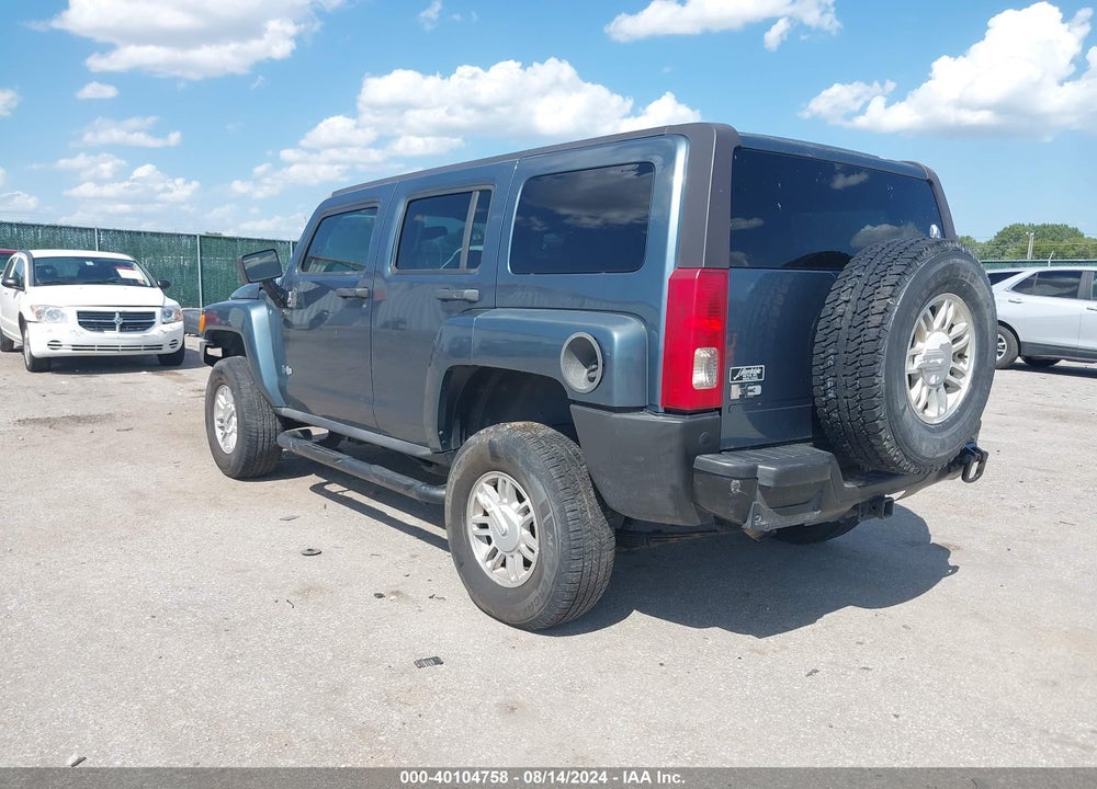 2007 HUMMER H3 SUV VIN: 5GTDN13E178155998