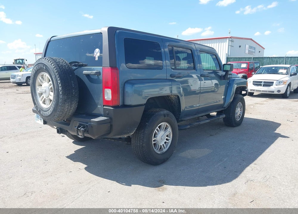 2007 HUMMER H3 SUV VIN: 5GTDN13E178155998