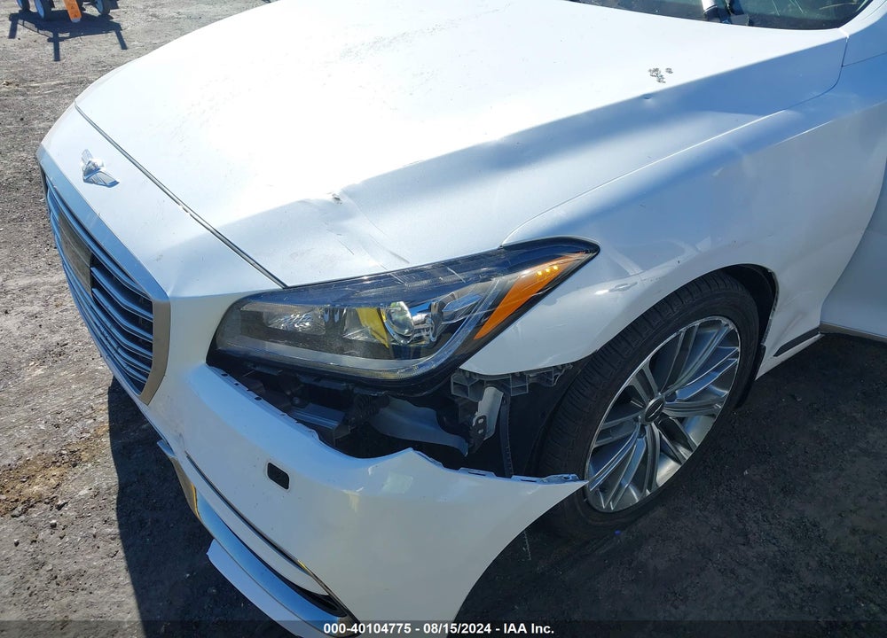 2018 GENESIS G80 3.8 VIN: KMHGN4JE9JU225136