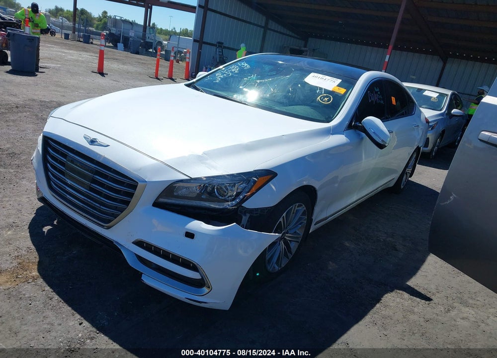 2018 GENESIS G80 3.8 VIN: KMHGN4JE9JU225136