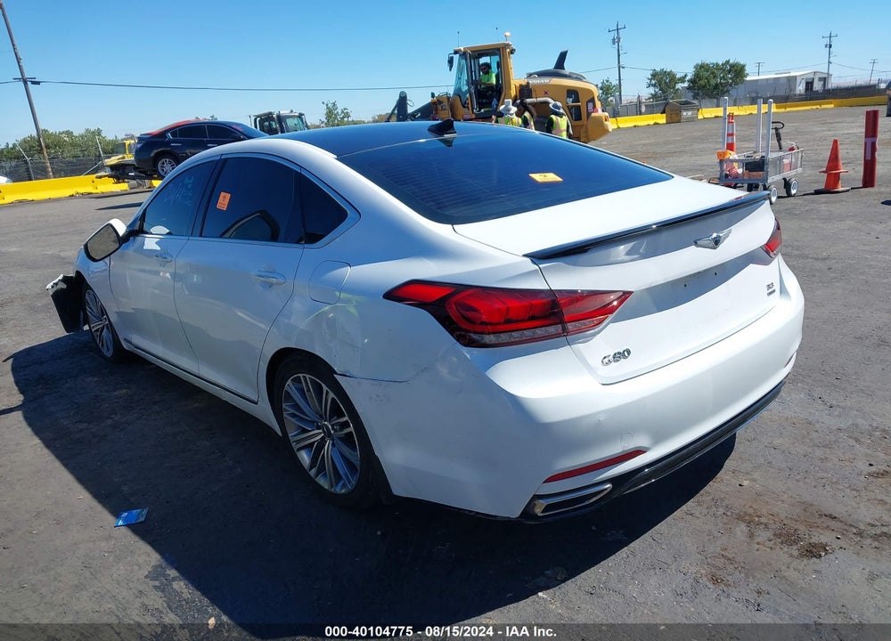 2018 GENESIS G80 3.8 VIN: KMHGN4JE9JU225136