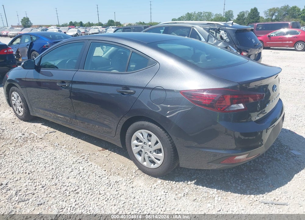 2020 HYUNDAI ELANTRA VIN: 5NPD74LF8LH602396