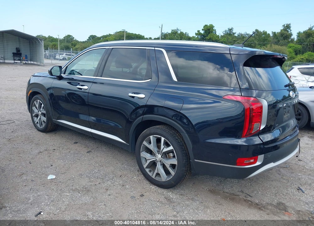 2022 HYUNDAI PALISADE SEL VIN: KM8R34HE9NU437920