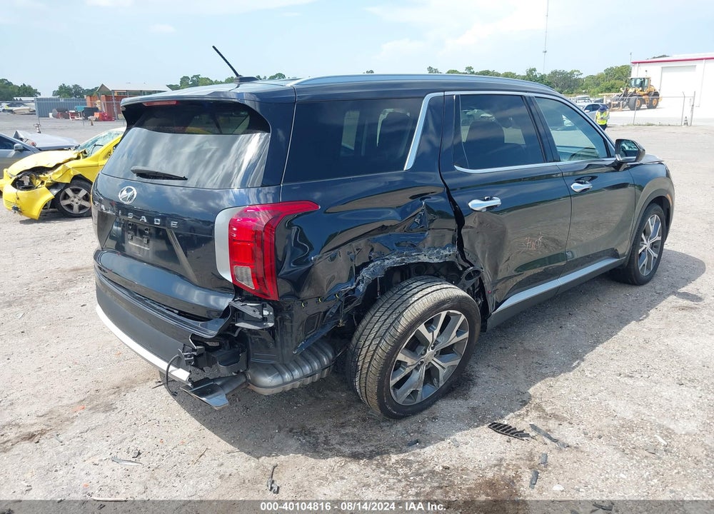 2022 HYUNDAI PALISADE SEL VIN: KM8R34HE9NU437920