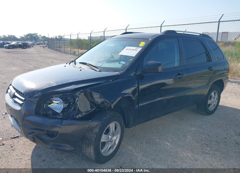 2006 KIA SPORTAGE LX VIN: KNDJF724567282776