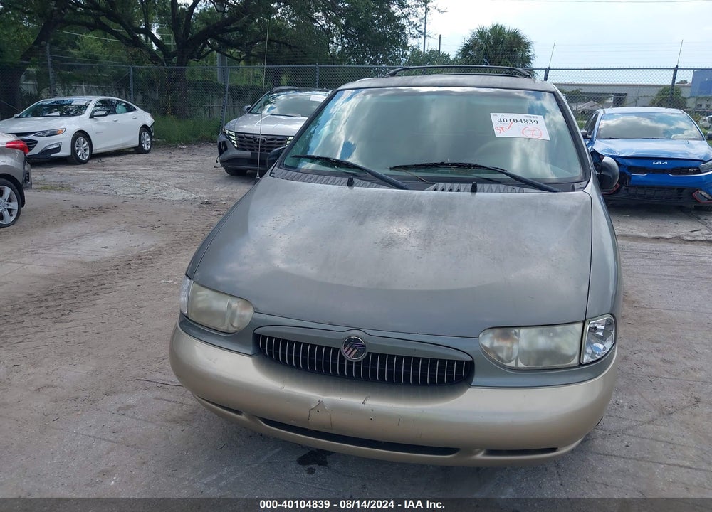 2000 MERCURY VILLAGER ESTATE VIN: 4M2XV14T7YDJ26655