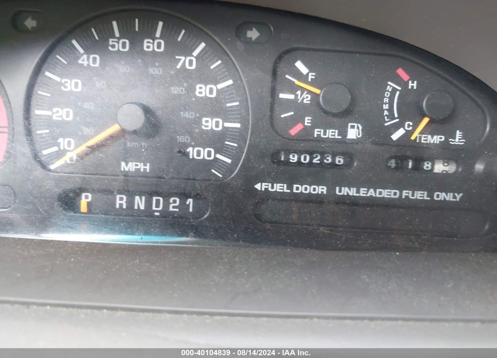 2000 MERCURY VILLAGER ESTATE VIN: 4M2XV14T7YDJ26655