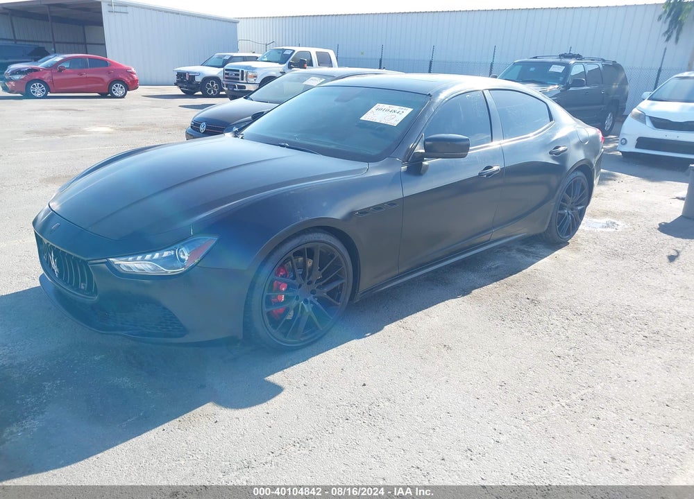 2015 MASERATI GHIBLI S Q4 VIN: ZAM57RTA4F1160066