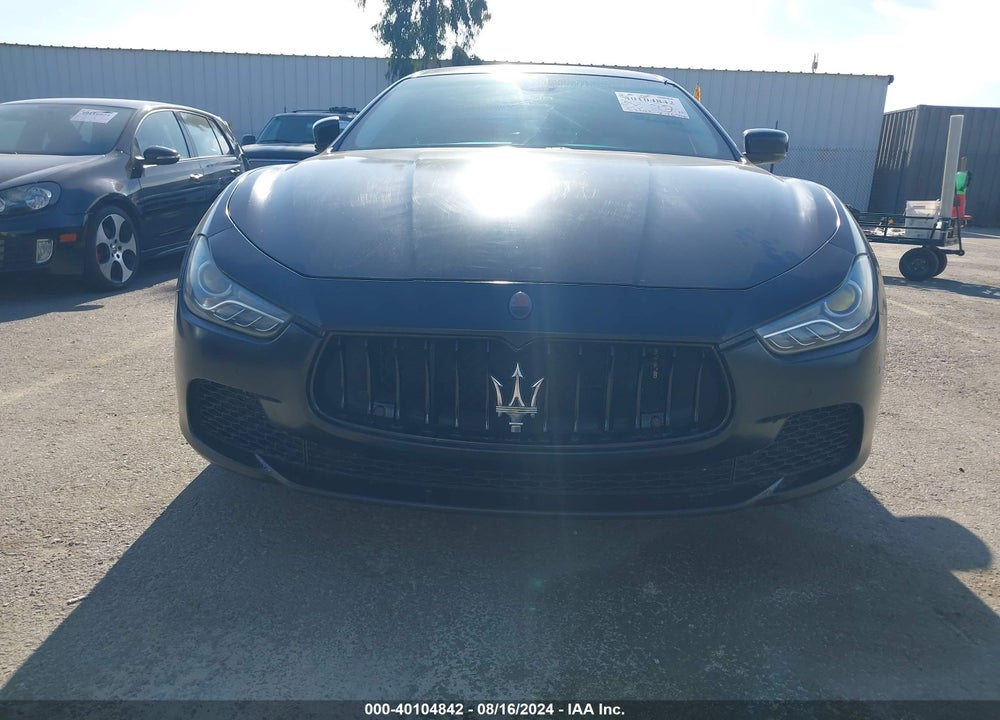 2015 MASERATI GHIBLI S Q4 VIN: ZAM57RTA4F1160066