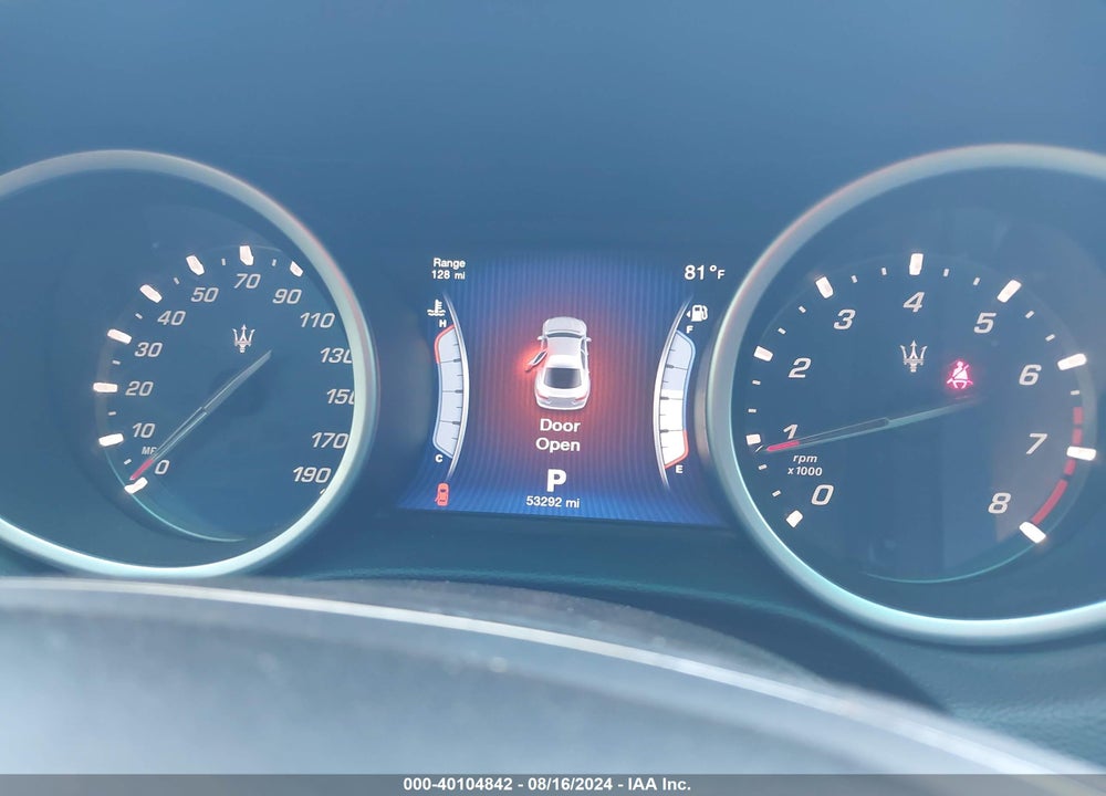 2015 MASERATI GHIBLI S Q4 VIN: ZAM57RTA4F1160066