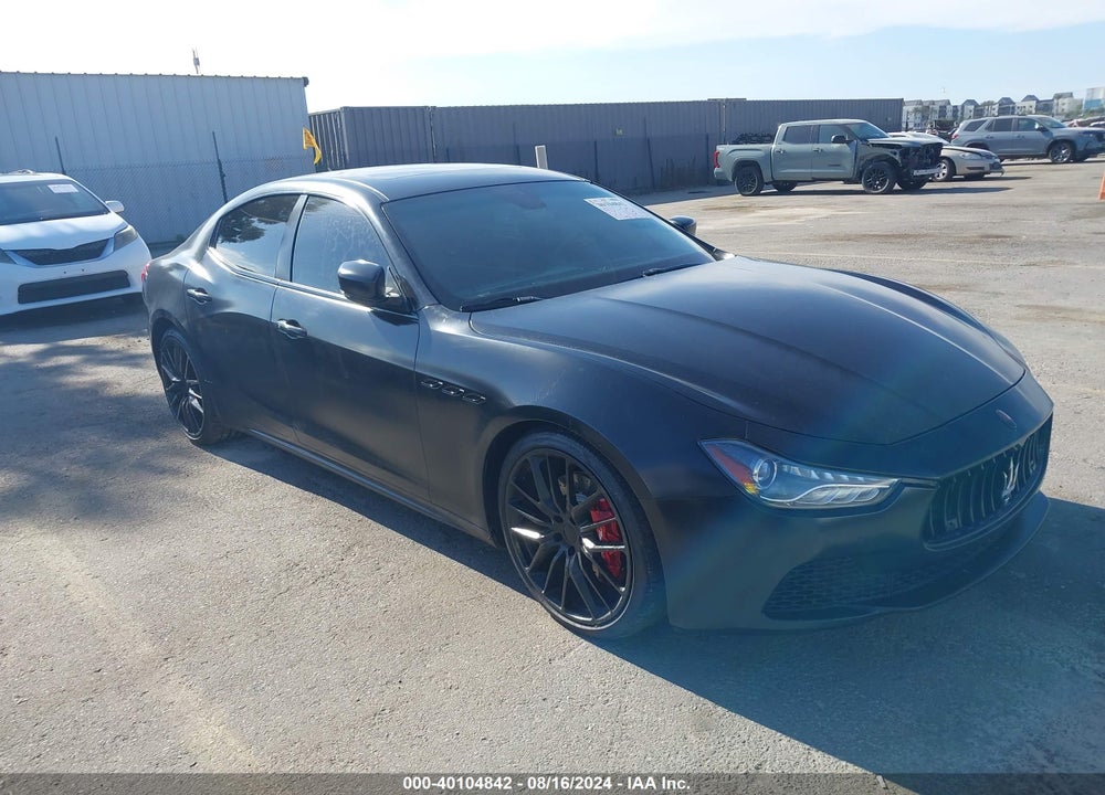 2015 MASERATI GHIBLI S Q4 VIN: ZAM57RTA4F1160066