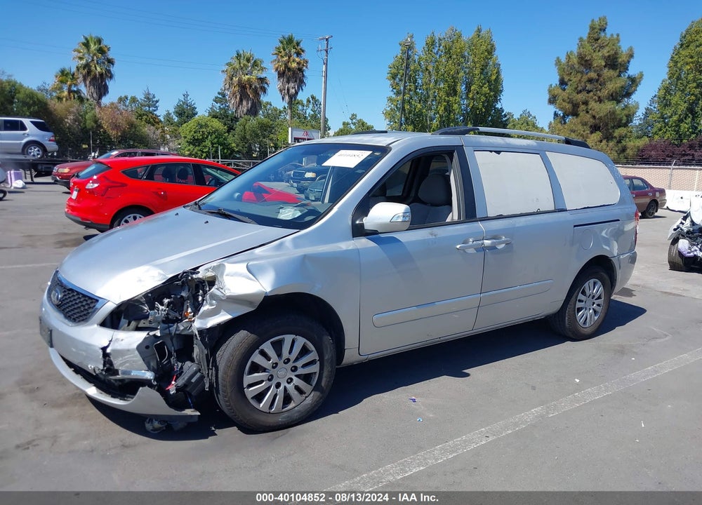 2014 KIA SEDONA LX VIN: KNDMG4C72E6553265