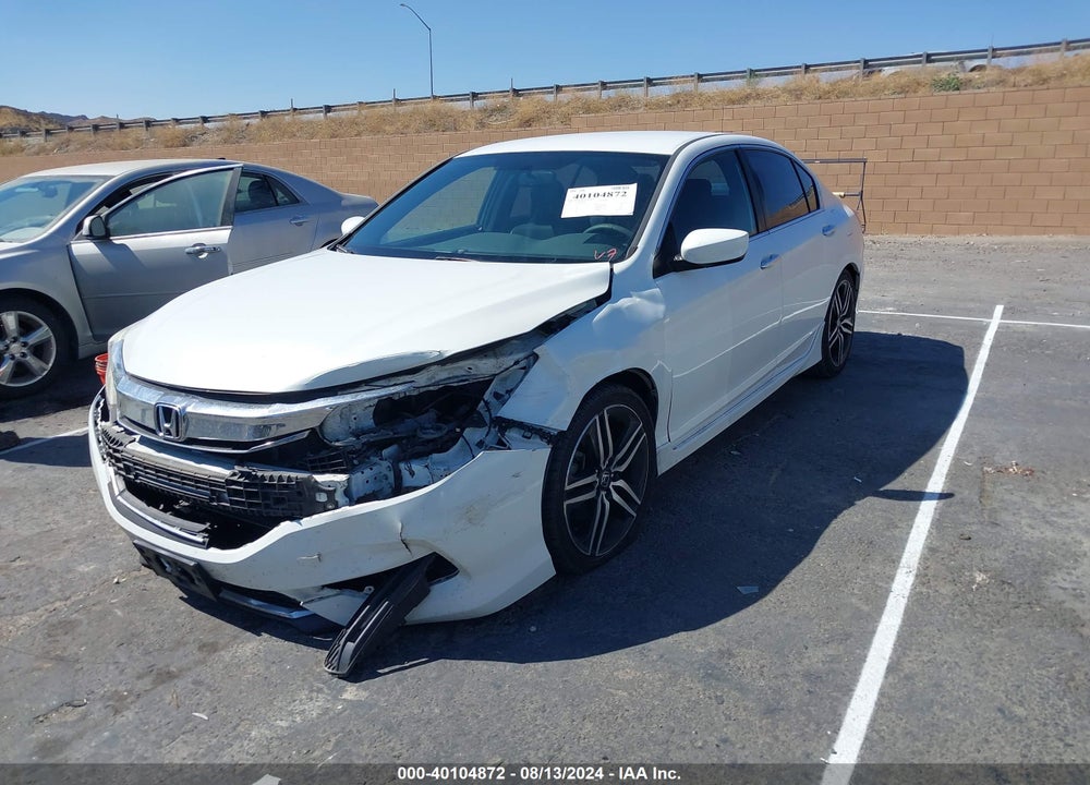 2017 HONDA ACCORD SPORT VIN: 1HGCR2F50HA039602