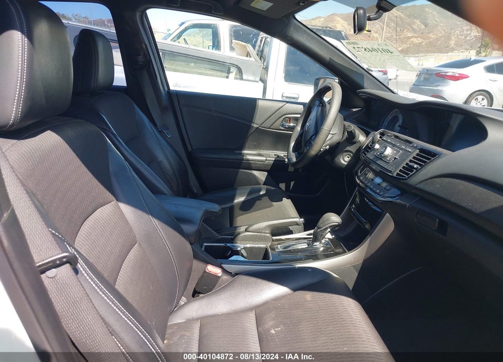 2017 HONDA ACCORD SPORT VIN: 1HGCR2F50HA039602