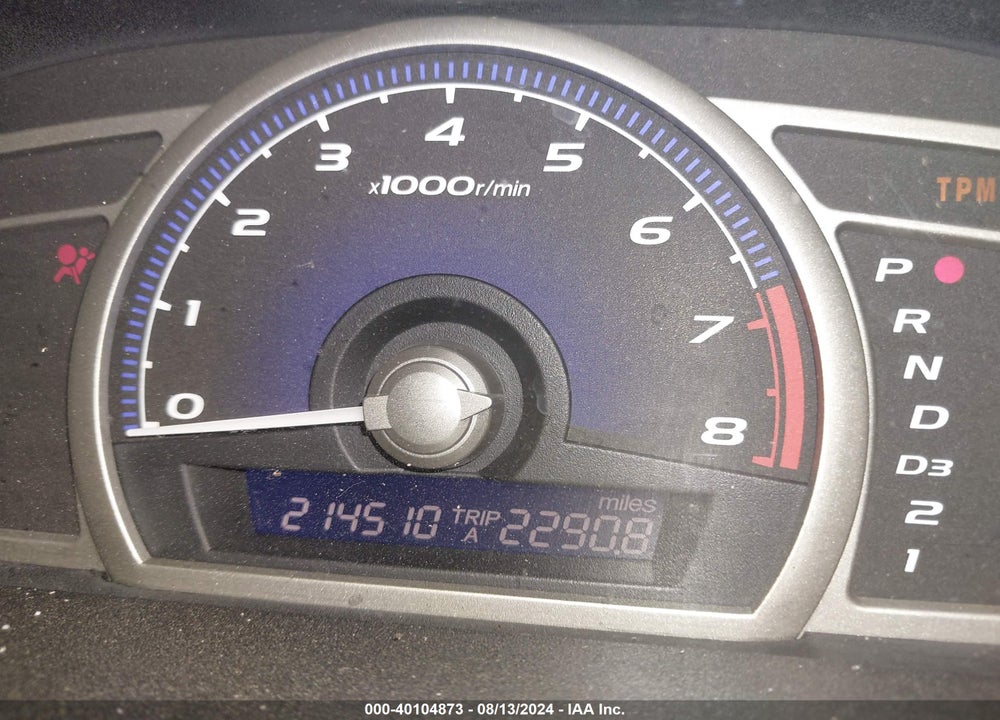 2010 HONDA CIVIC VP VIN: 19XFA1F3XAE035734