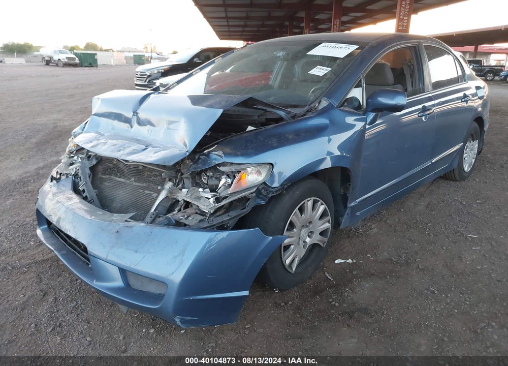 2010 HONDA CIVIC VP VIN: 19XFA1F3XAE035734