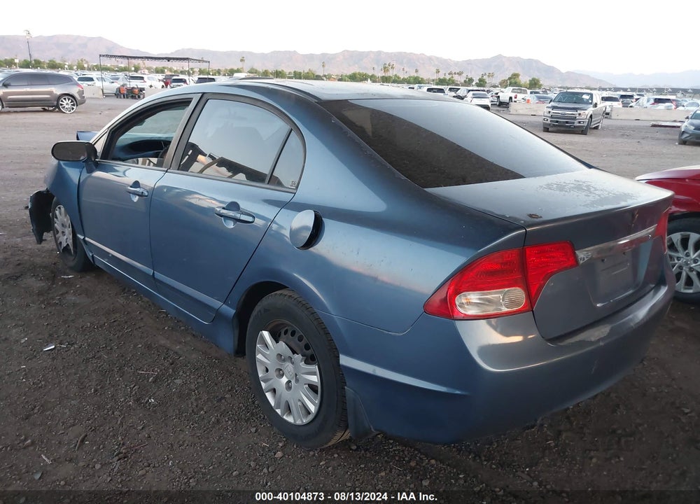 2010 HONDA CIVIC VP VIN: 19XFA1F3XAE035734