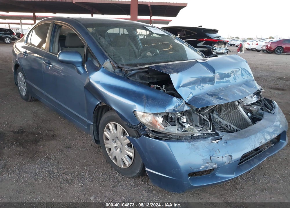 2010 HONDA CIVIC VP VIN: 19XFA1F3XAE035734