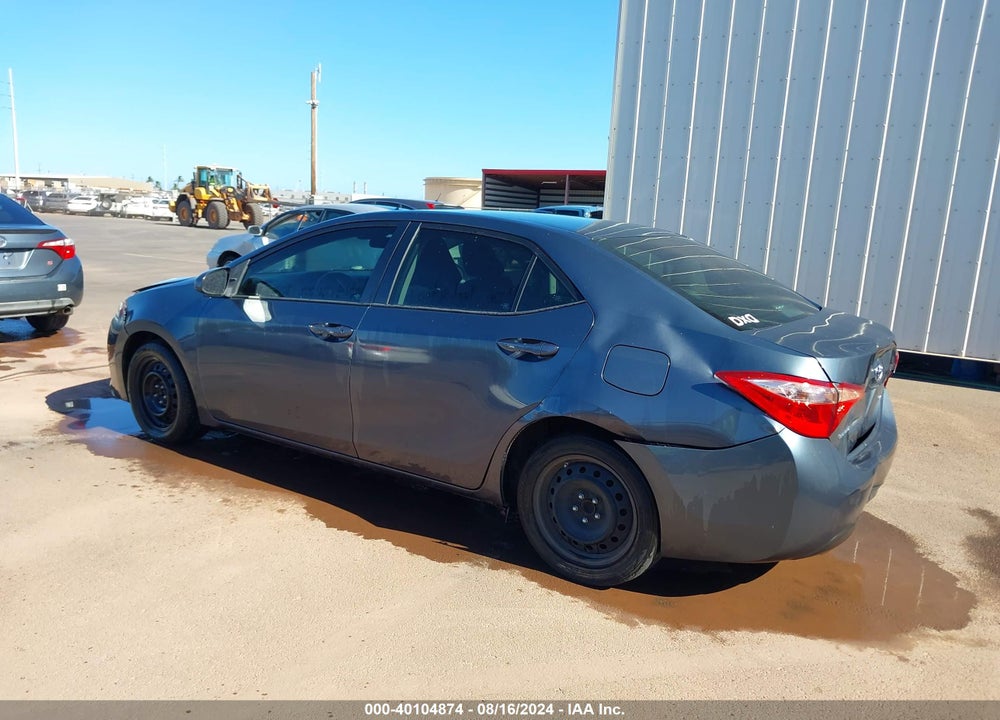 2017 TOYOTA COROLLA LE VIN: 5YFBURHE0HP591692