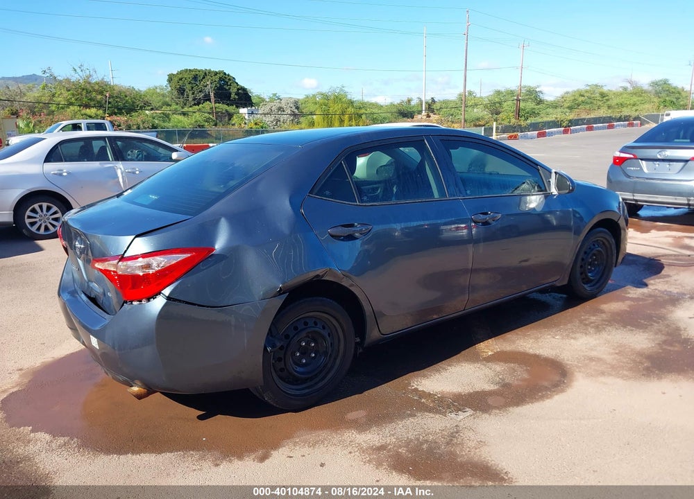 2017 TOYOTA COROLLA LE VIN: 5YFBURHE0HP591692