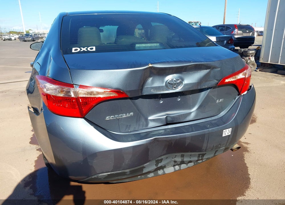 2017 TOYOTA COROLLA LE VIN: 5YFBURHE0HP591692