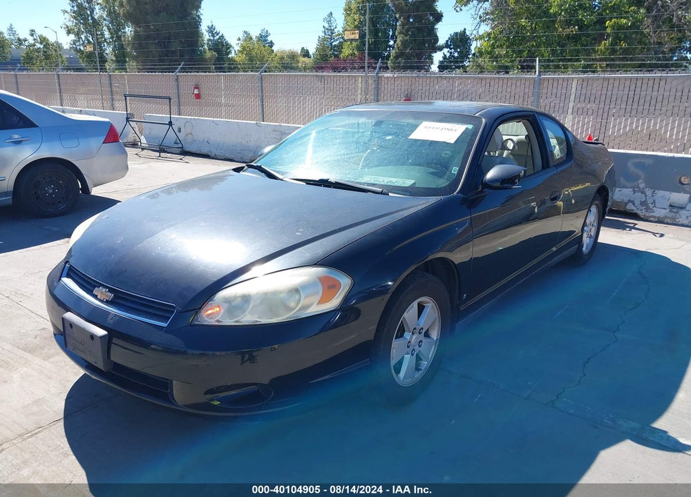2006 CHEVROLET MONTE CARLO LT VIN: 2G1WM16K269269203