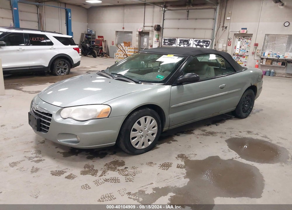 2004 CHRYSLER SEBRING LIMITED VIN: 1C3EL65RX4N295161