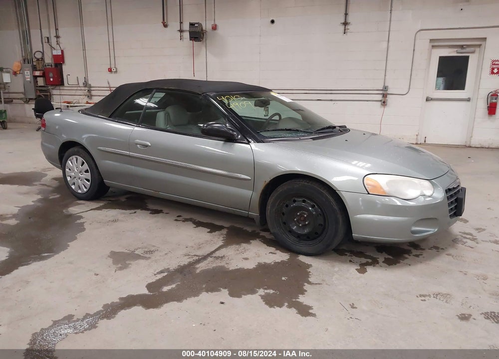 2004 CHRYSLER SEBRING LIMITED VIN: 1C3EL65RX4N295161