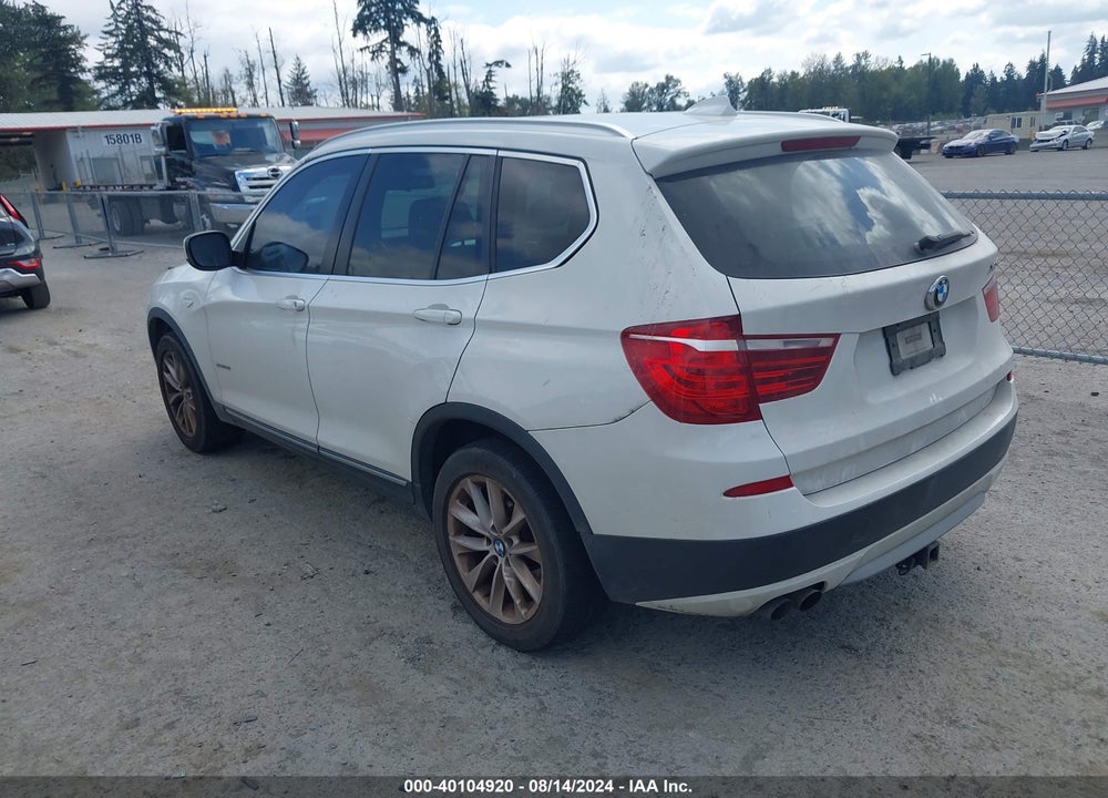 2011 BMW X3 XDRIVE28I VIN: 5UXWX5C51BL701592