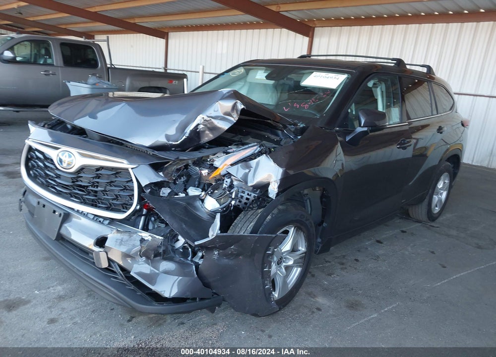 2022 TOYOTA HIGHLANDER HYBRID LE VIN: 5TDZARAH9NS513748