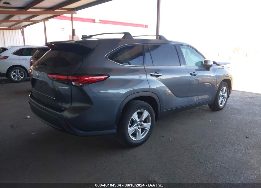 2022 TOYOTA HIGHLANDER HYBRID LE VIN: 5TDZARAH9NS513748