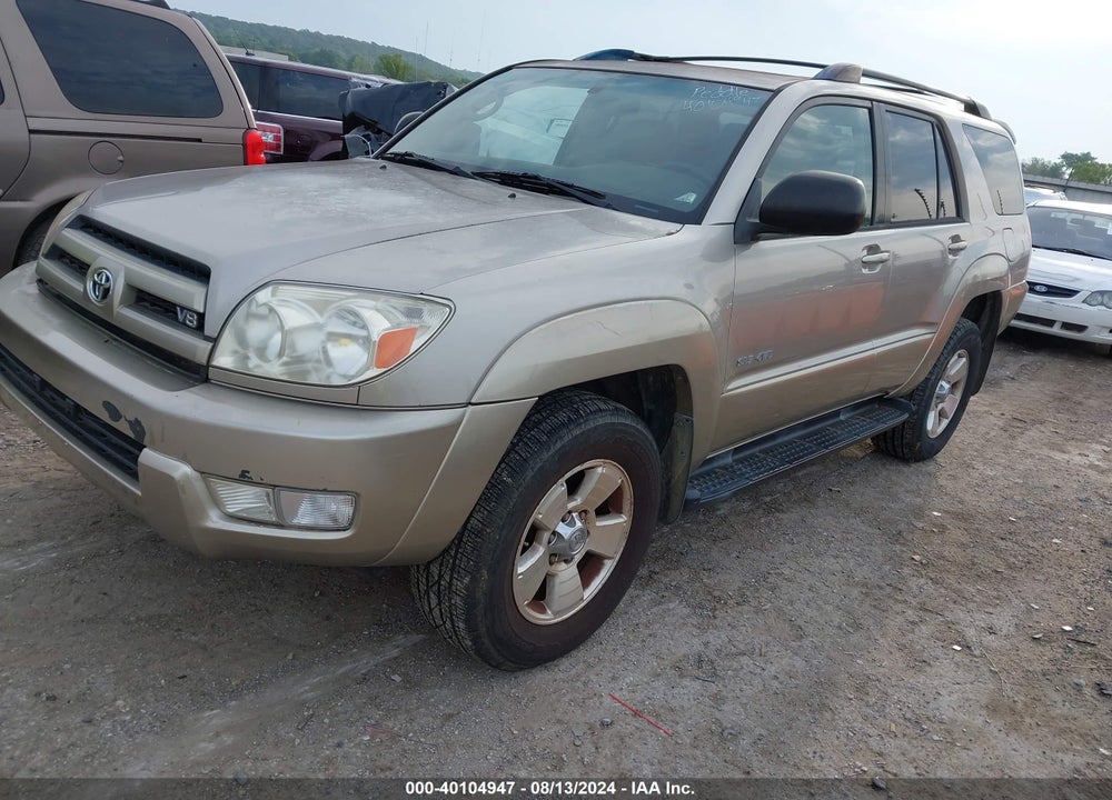 2004 TOYOTA 4RUNNER SR5 V8 VIN: JTEBT14R740033898