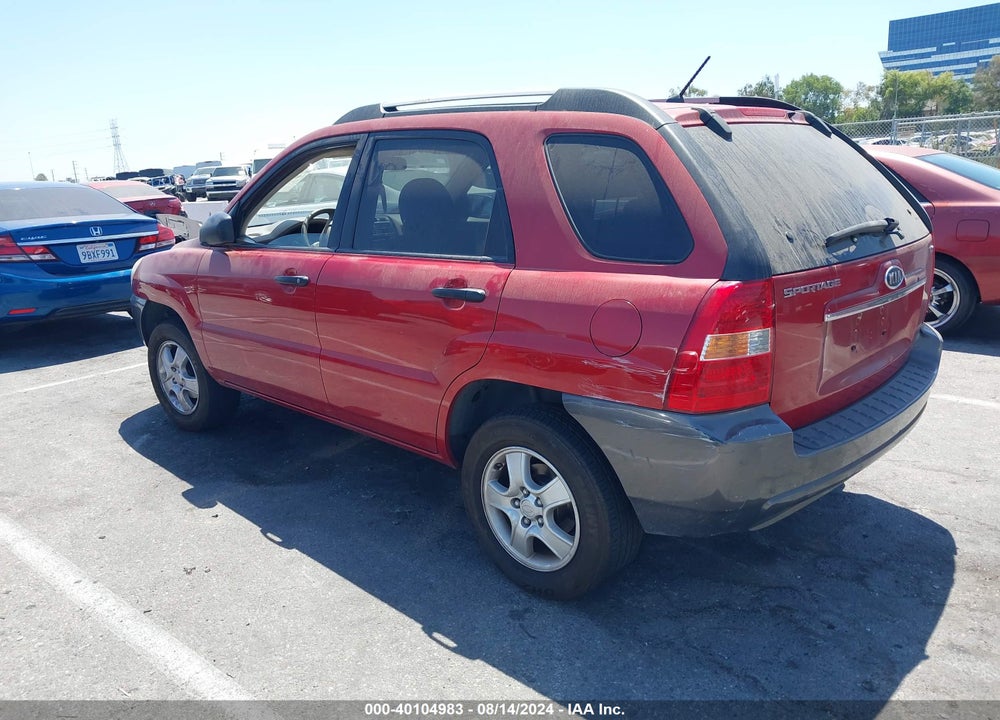 2008 KIA SPORTAGE LX VIN: KNDJF724587494760